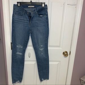 Levi’s: Ripped Curvy Skinny Jeans